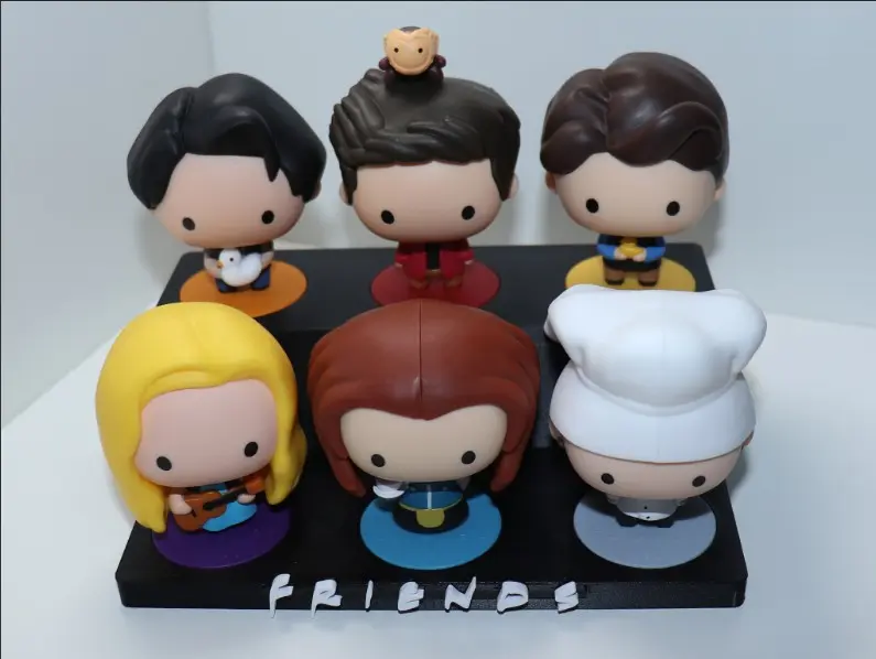 Mueble Stand Para Exhibir La Colección De Muñecos Friends